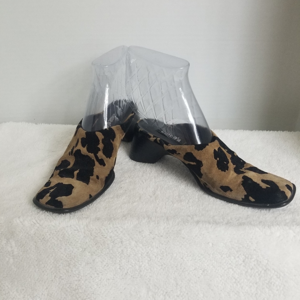 Chico's Animal Print Mules